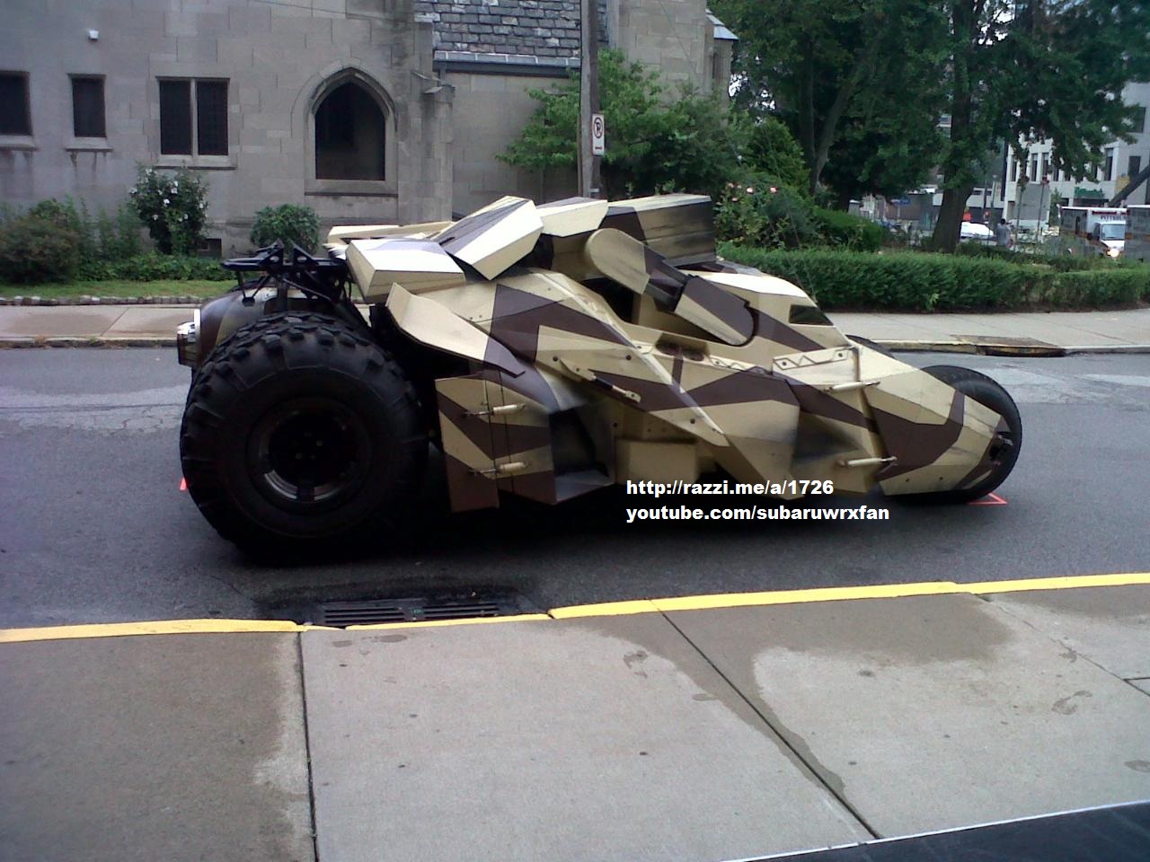 The Dark Knight Rises Rocket Launcher Tumbler